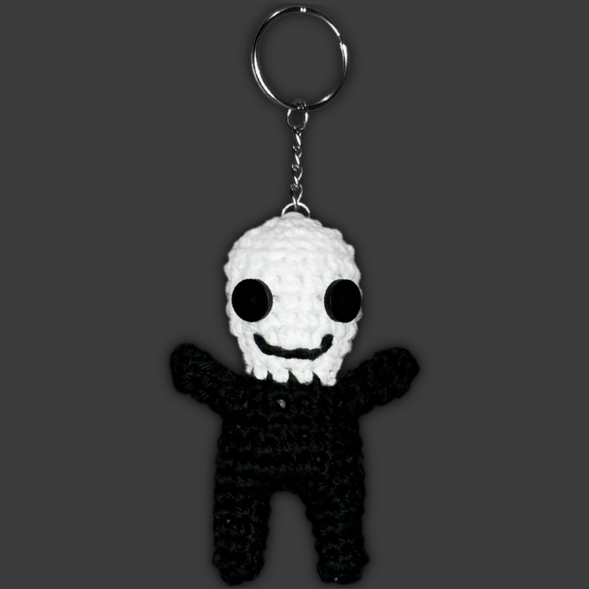 LIL MAEJOK KEYCHAIN – Button Eye Crochet