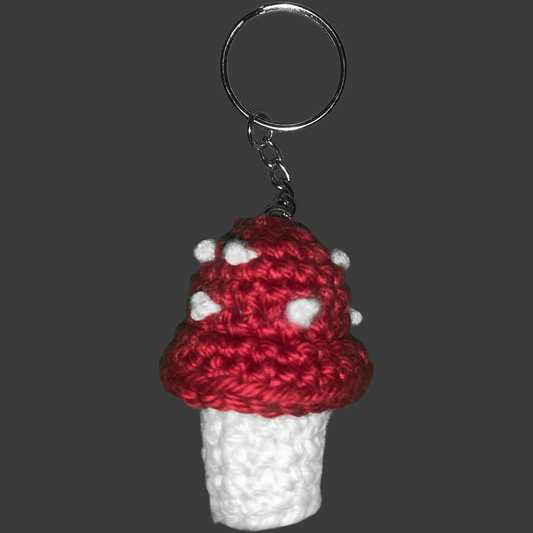 Mushroom Keychain